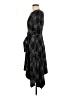 Elle Argyle Gray Casual Dress Size M - photo 5