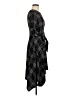 Elle Argyle Gray Casual Dress Size M - photo 4