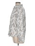 Studio 1886 100% Polyester Print Silver Long Sleeve Blouse Size 8 - 10 - photo 5