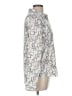 Studio 1886 100% Polyester Print Silver Long Sleeve Blouse Size 8 - 10 - photo 4