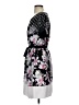 DKNYC 100% Polyester Print Black Cocktail Dress Size XS - photo 5
