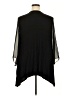B.l.e.u. Black 3/4 Sleeve Blouse Size 2X - photo 2