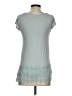 Jolt Teal Short Sleeve Top Size XS - photo 2