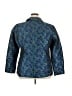 ELOQUII Paisley Blue Blazer Size 18 Plus - photo 2