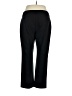 Apt. 9 Solid Black Dress Pants Size 16 - photo 2