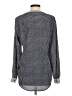 Joie 100% Silk Houndstooth Gray Long Sleeve Silk Top Size S - photo 2