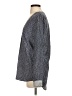 Joie 100% Silk Houndstooth Gray Long Sleeve Silk Top Size S - photo 5