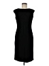 A.J. Bari Solid Black Casual Dress Size 8 - photo 1