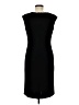 A.J. Bari Solid Black Casual Dress Size 8 - photo 2