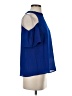 Lily White Blue Sleeveless Blouse Size S - photo 4