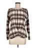 Truself Brown Long Sleeve Top Size M - photo 1