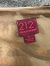 212 Collection 100% Polyester Brown Short Sleeve Blouse Size L - photo 7
