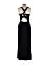 Vera Wang Black Cocktail Dress Size 10 - photo 2
