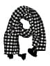 J.Crew Checkered-gingham Black Scarf One size - photo 1