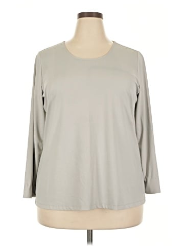 Susan Graver 3/4 Sleeve T-Shirt (view 1)