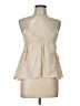 Zara Ivory Sleeveless Blouse Size L - photo 1