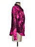 The North Face 100% Polyester Print Purple Track Jacket Size S - photo 4