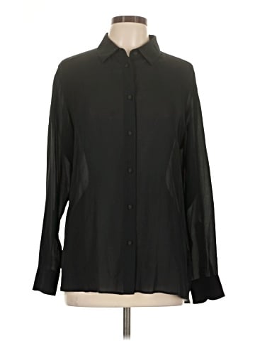 Ines de la Fressange for Uniqlo Long Sleeve Blouse (view 1)