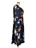 BLOOMCHIC 100% Polyester Floral Blue Casual Dress Size 12 - 22 - photo 4