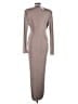 Baltic Born Metallic Silver Tan Cocktail Dress Size XL - photo 2