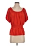 Ann Taylor Red Short Sleeve Blouse Size S - photo 1