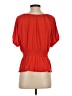 Ann Taylor Red Short Sleeve Blouse Size S - photo 2
