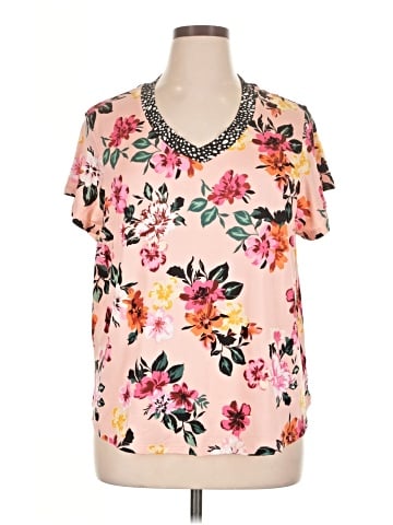 Cuddl Duds Short Sleeve Blouse (view 1)