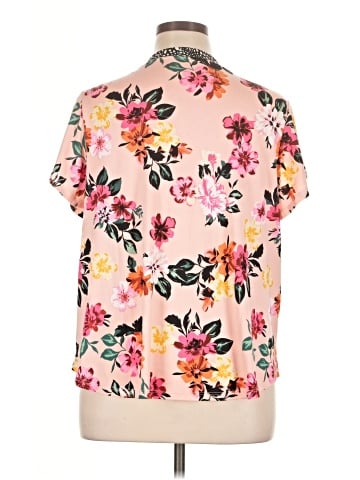 Cuddl Duds Short Sleeve Blouse (view 2)