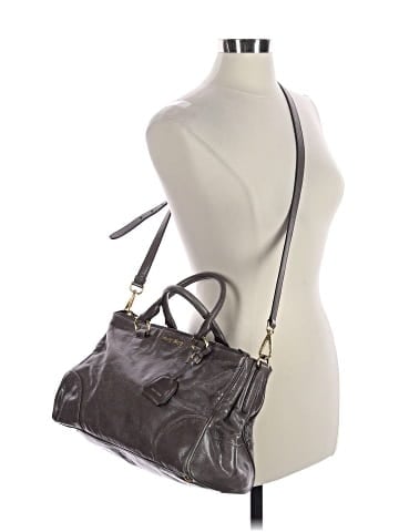 Miu Miu Vitello Leather Satchel (view 2)