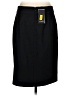 Jones New York Solid Black Formal Skirt Size 4 - photo 2