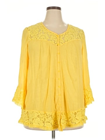 Zac & Rachel 3/4 Sleeve Blouse (view 1)