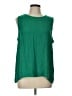 Blu Pepper Green Sleeveless Blouse Size L - photo 1