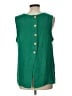 Blu Pepper Green Sleeveless Blouse Size L - photo 2