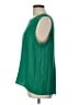 Blu Pepper Green Sleeveless Blouse Size L - photo 5