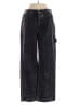 LACAUSA 100% Cotton Black Jeans Size 4 - photo 1