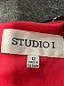 Studio 1 Print Black Cocktail Dress Size 12 - photo 7