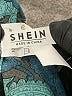 Shein 100% Polyester Paisley Teal 3/4 Sleeve Blouse Size L - photo 7