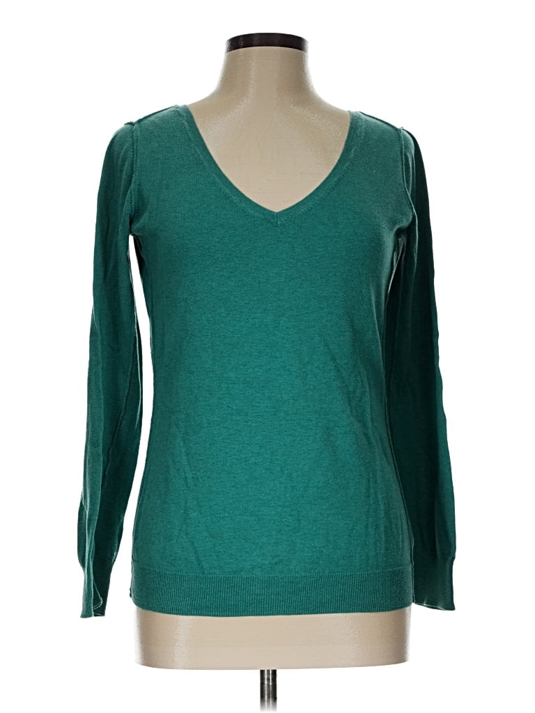 Pre-owned A.n.a. A New Approach Pullover Sweater In Teal