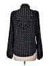 Charlotte Russe 100% Polyester Black Long Sleeve Blouse Size L - photo 2