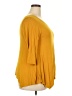 Green Envelope Yellow 3/4 Sleeve Top Size 2X - photo 4