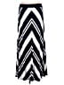 Chico's Chevron-herringbone Black Casual Skirt Size Med (1) - photo 2