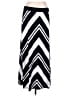 Chico's Chevron-herringbone Black Casual Skirt Size Med (1) - photo 1