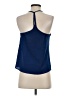 Rumors 100% Polyester Blue Sleeveless Blouse Size S - photo 2