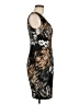 Etcetera Graphic Brown Cocktail Dress Size 8 - photo 4