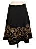Sunny Leigh Graphic Black Formal Skirt Size 8 (petite) - photo 1