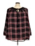 Ruff Hewn 100% Polyester Black 3/4 Sleeve Blouse Size 3X - photo 1