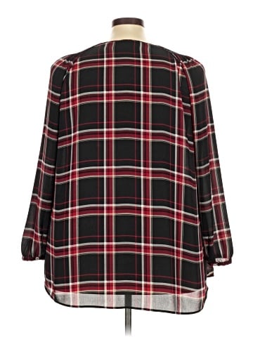 Ruff Hewn 3/4 Sleeve Blouse (view 2)