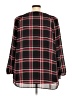 Ruff Hewn 100% Polyester Black 3/4 Sleeve Blouse Size 3X - photo 2