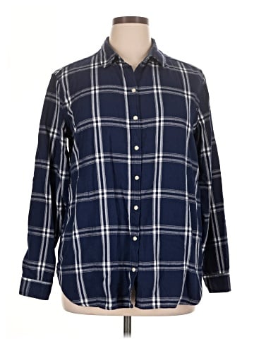 Jachs Girlfriend Long Sleeve Button-Down Shirt (view 1)