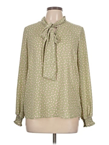 Pleione Long Sleeve Blouse (view 1)